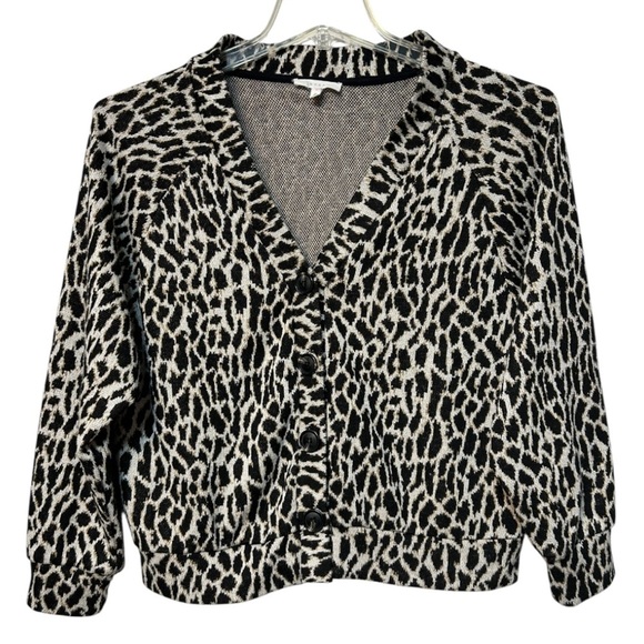 Lush ultra soft leopard print cardigan - Picture 7 of 11